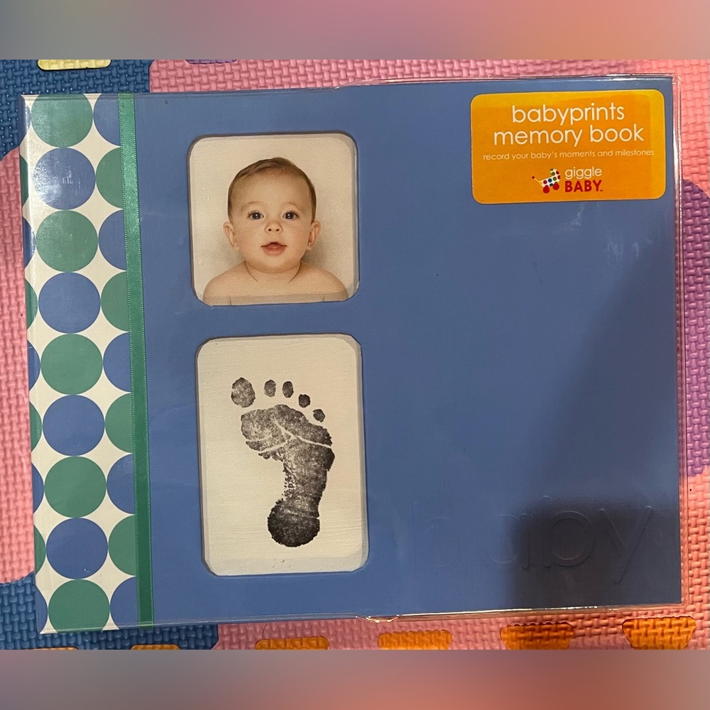 Baby memory/ milestone book (brand new, never opened)